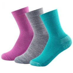 Devold Daily Medium Kid Sock 3-Pack - Chaussettes En Laine Mérinos
