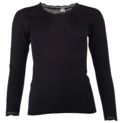 Engel Women's Shirt L/S Mit Spitze - Sous-vêtement Mérinos