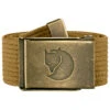 FJÄLLRÄVEN Canvas Brass Belt 4 Cm - Ceinture