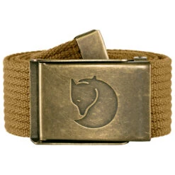 FJÄLLRÄVEN Canvas Brass Belt 4 Cm - Ceinture