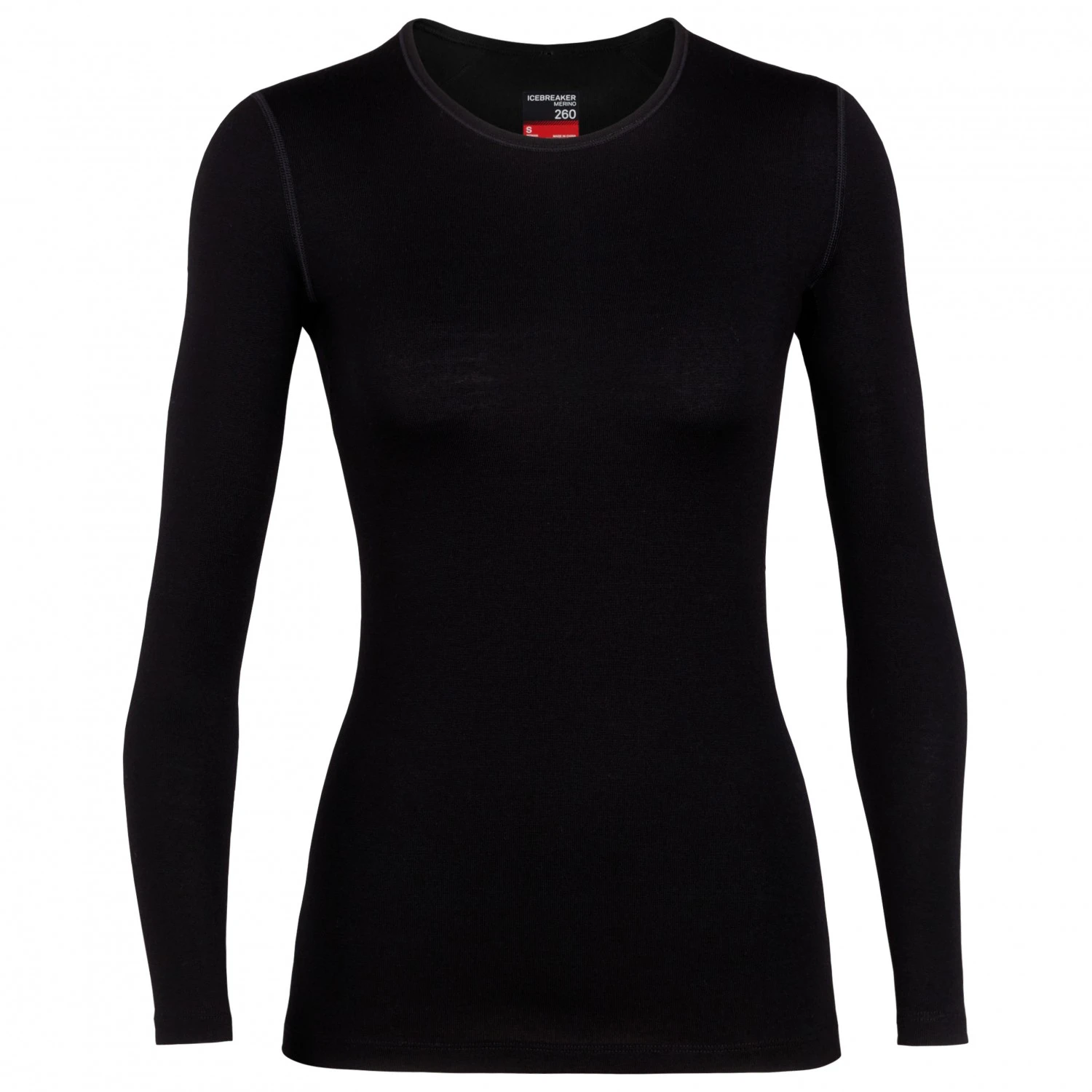 Icebreaker Women's 260 Tech L/S Crewe - Sous-vêtement Mérinos – Image 2