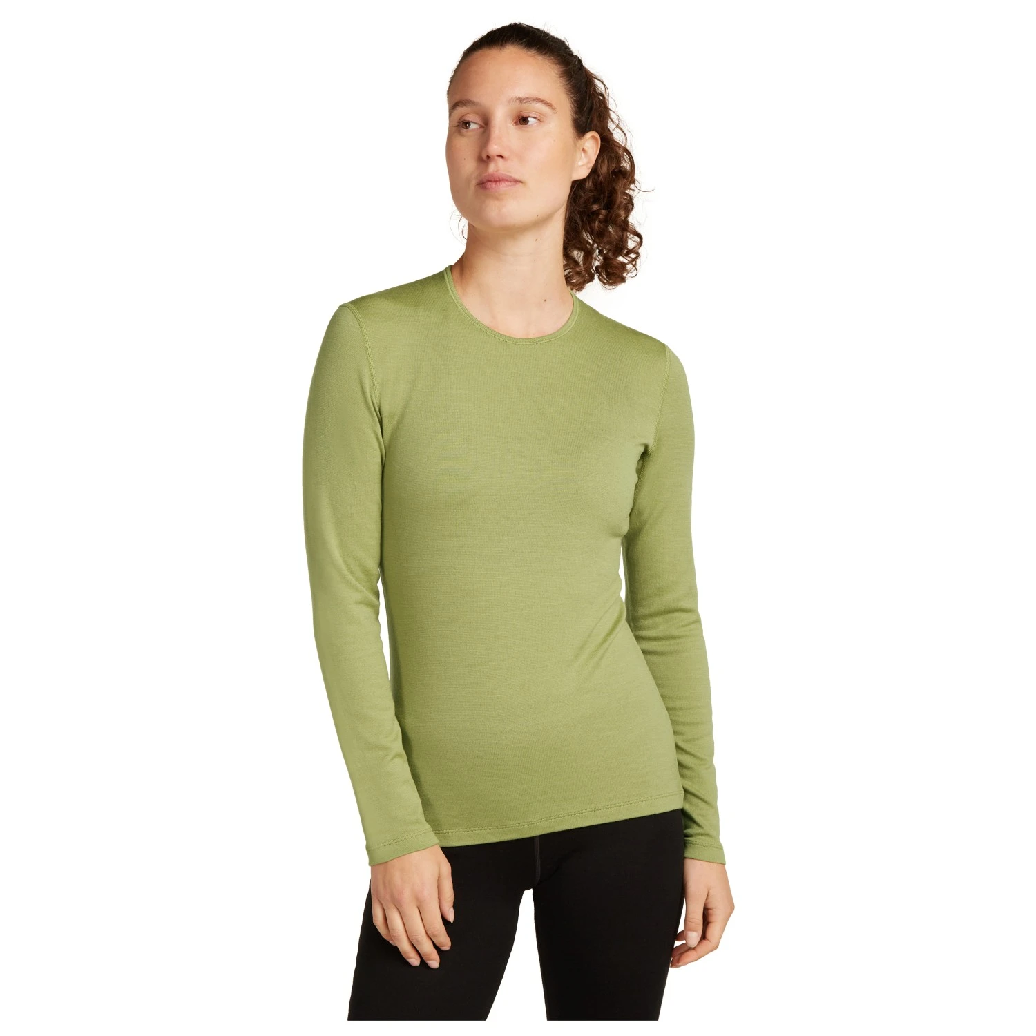 Icebreaker Women's 260 Tech L/S Crewe - Sous-vêtement Mérinos – Image 3
