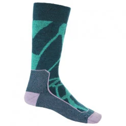 Icebreaker Women's Hike+ Medium Crew Fractured Landscapes - Chaussettes De Randonnée