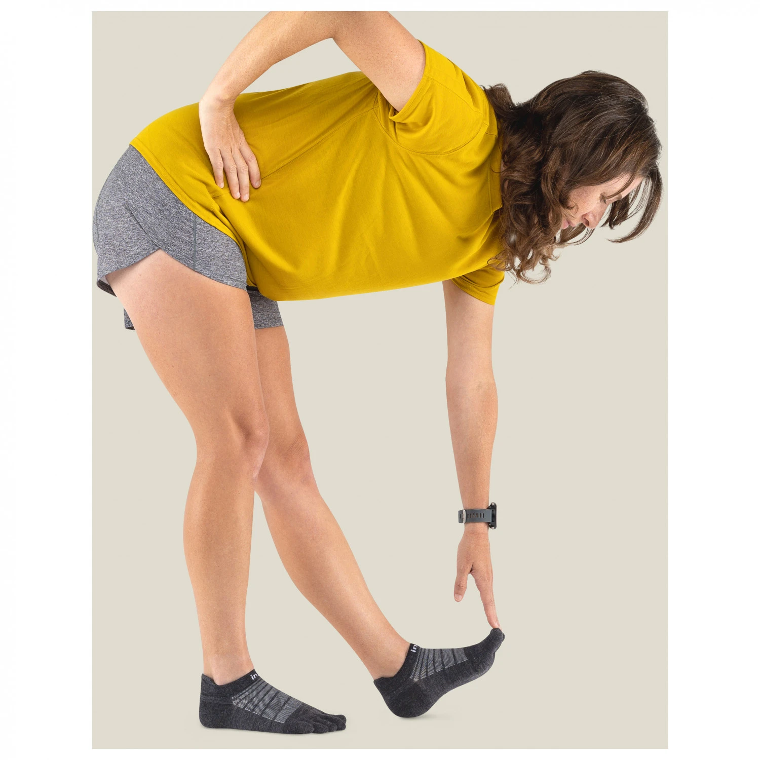 Injinji Run Lightweight No Show Wool - Chaussettes De Running â Image 2