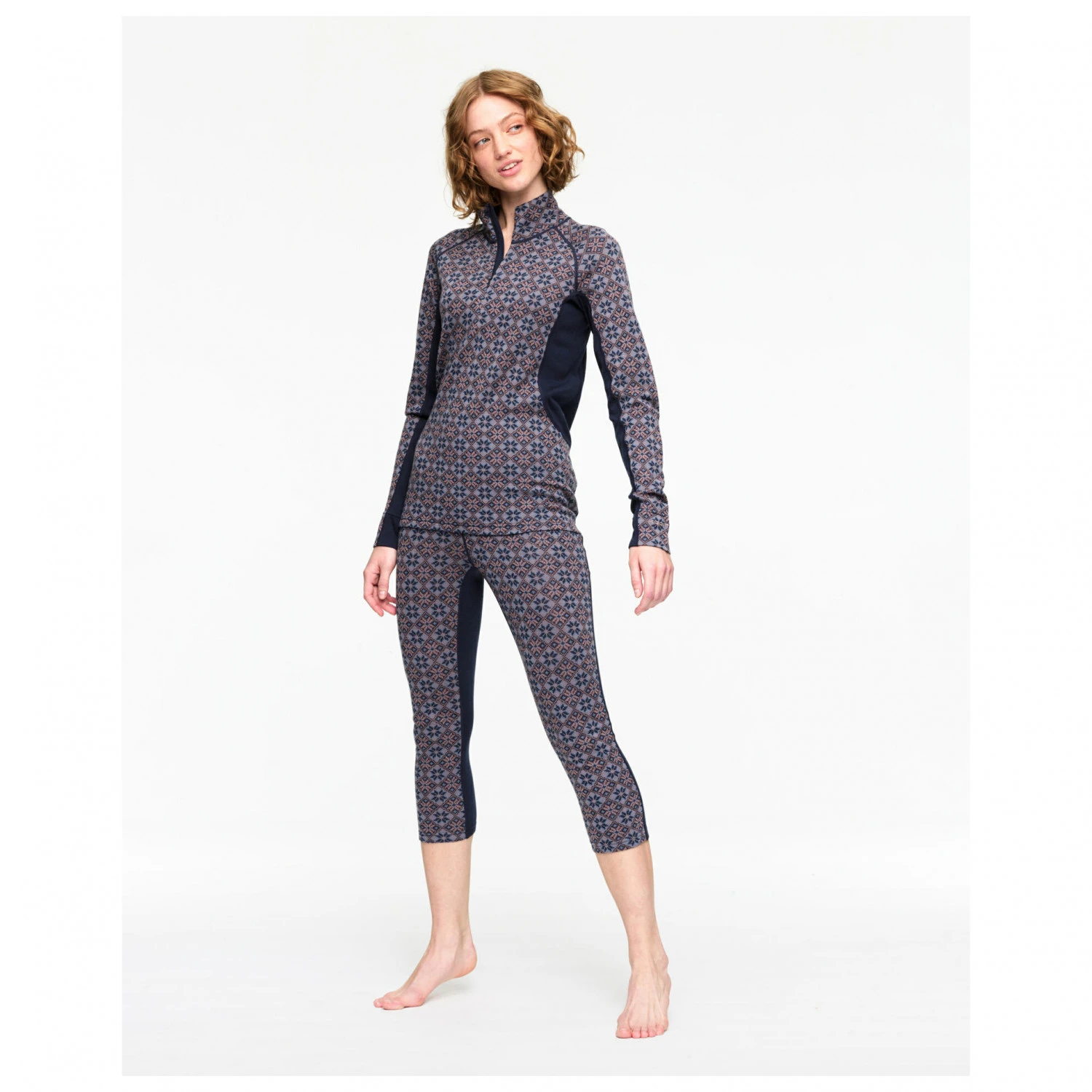 Kari Traa Women's Rose Light Half Zip - Sous-vêtement Mérinos – Image 4