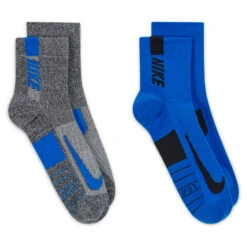 Nike Multiplier Running Ankle Socks (2 Pair) - Chaussettes De Running