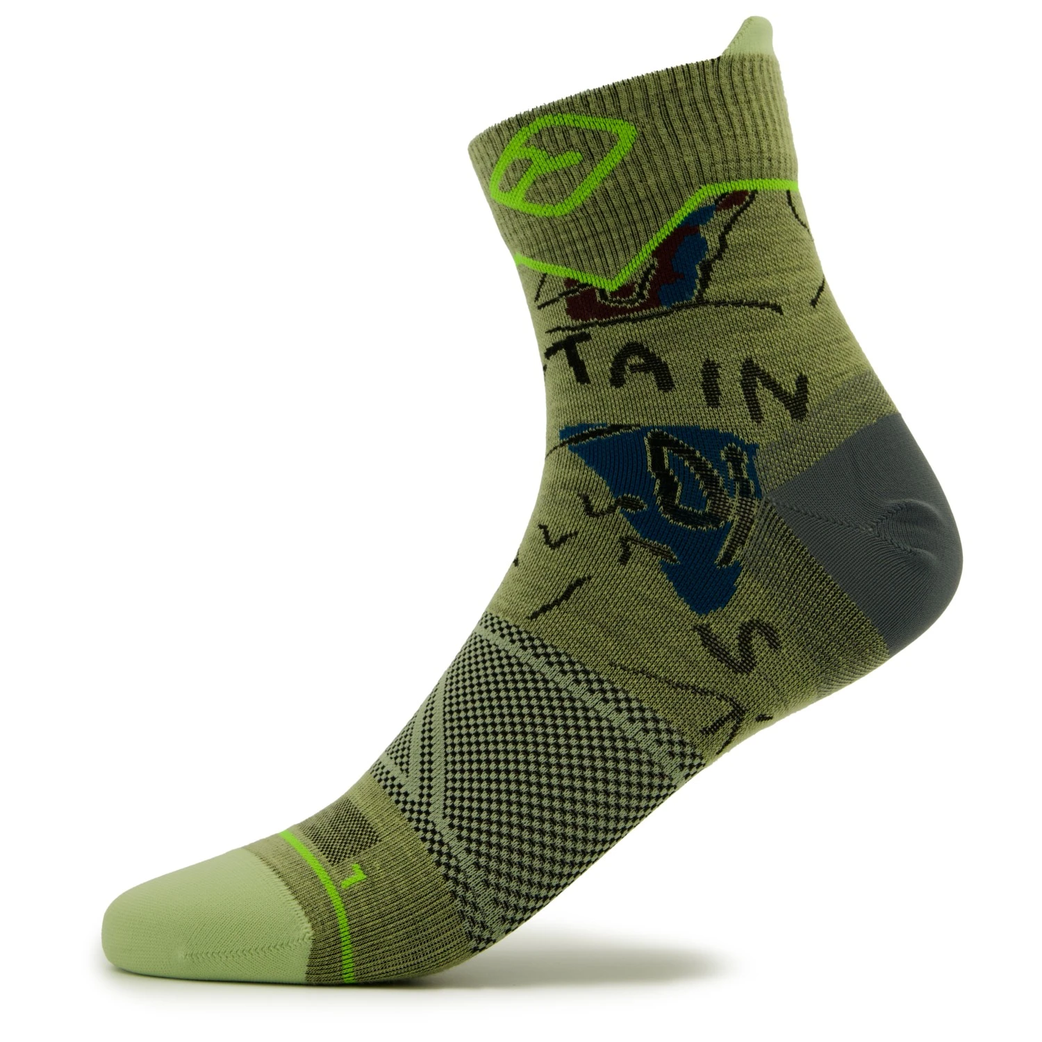 Ortovox Alpine Light Quarter Socks - Chaussettes En Laine MĂ©rinos â Image 2