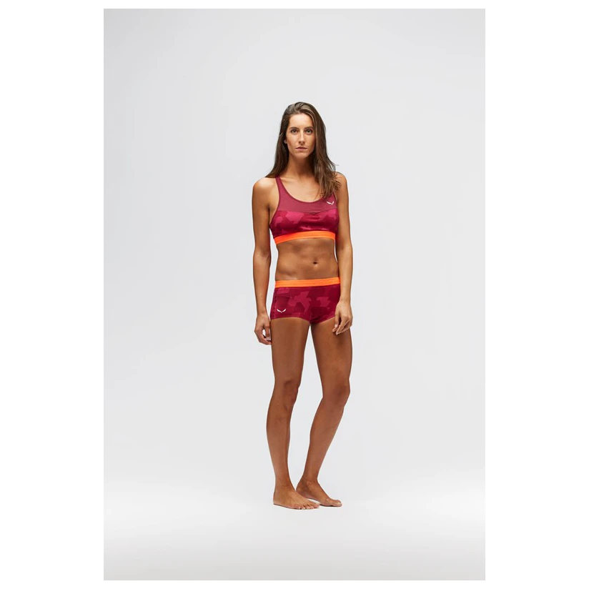 SALEWA Women's Cristallo Warm AMR Sport Top - BrassiĂšre â Image 3