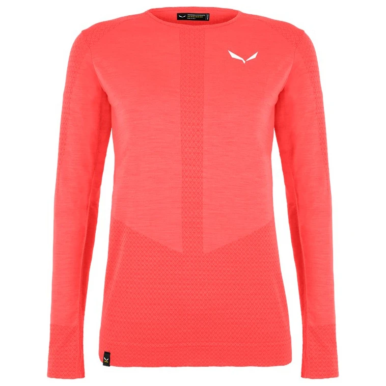 SALEWA Women's Zebru Responsive L/S Tee - Sous-vêtement Mérinos