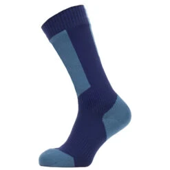 Sealskinz Waterproof Cold Weather Mid Sock W/ Hydrostop - Chaussettes De Cyclisme