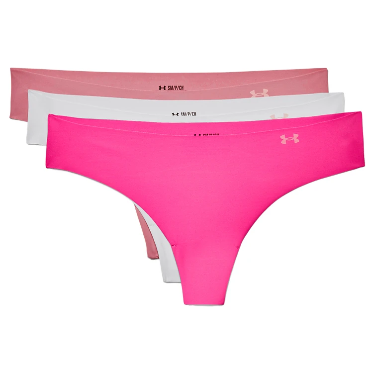Under Armour Women's Pure Stretch Thong 3 Pack - Sous-vĂȘtement â Image 4